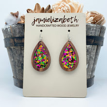 Load image into Gallery viewer, Mardi Gras Acrylic - Earrings
