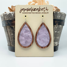 Load image into Gallery viewer, Purple Passion Acrylic Teardrops &amp; Bars - Earrings or Necklace
