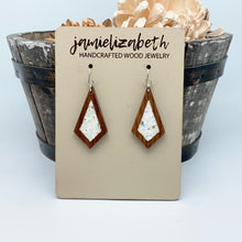 Load image into Gallery viewer, White Diamond Glitter - Earrings or Necklace
