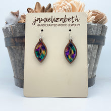 Load image into Gallery viewer, A Feather In Your Hat Teardrops and Marquise - Earrings
