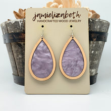 Load image into Gallery viewer, Purple Passion Acrylic Teardrops &amp; Bars - Earrings or Necklace
