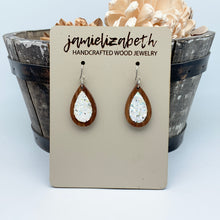 Load image into Gallery viewer, White Diamond Glitter - Earrings or Necklace
