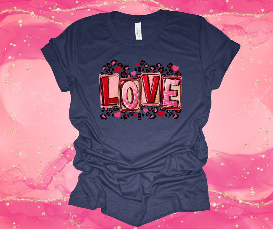 Short Sleeved LOVE shirt