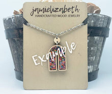 Load image into Gallery viewer, Purple Passion Acrylic Teardrops &amp; Bars - Earrings or Necklace
