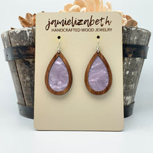 Load image into Gallery viewer, Purple Passion Acrylic Teardrops &amp; Bars - Earrings or Necklace
