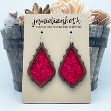 Load image into Gallery viewer, Pink Passion Acrylic - Earrings or Necklace
