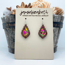 Load image into Gallery viewer, Mardi Gras Acrylic - Earrings
