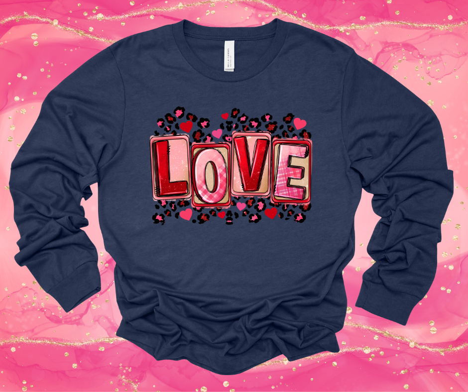 Long Sleeved LOVE shirt