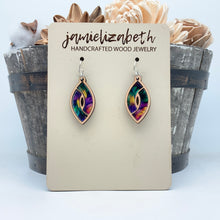 Load image into Gallery viewer, A Feather In Your Hat Teardrops and Marquise - Earrings
