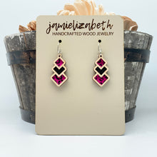 Load image into Gallery viewer, Wild About Pink Dropping Diamonds - (Black and Pink)    *Vault
