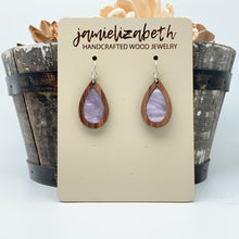 Load image into Gallery viewer, Purple Passion Acrylic Teardrops &amp; Bars - Earrings or Necklace
