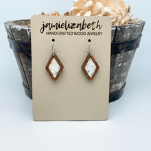 Load image into Gallery viewer, White Diamond Glitter - Earrings or Necklace
