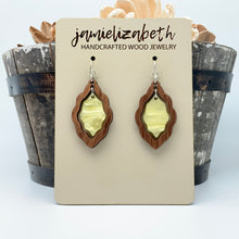 Load image into Gallery viewer, Lemon Drop Acrylic Scallop - Earrings or Necklace
