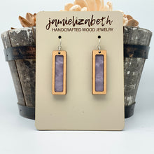 Load image into Gallery viewer, Purple Passion Acrylic Teardrops &amp; Bars - Earrings or Necklace
