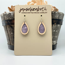 Load image into Gallery viewer, Purple Passion Acrylic Teardrops &amp; Bars - Earrings or Necklace
