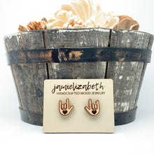 Load image into Gallery viewer, Deaf Awareness - I Love You Sign - Earrings
