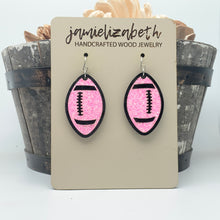 Load image into Gallery viewer, Pink Out Footballs - Earrings (Vault)
