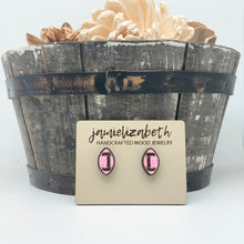 Load image into Gallery viewer, Pink Out Footballs - Earrings (Vault)
