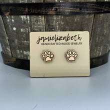 Load image into Gallery viewer, Stars and Paws Studs (Trio pack available at discount) - Earrings
