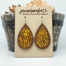 Load image into Gallery viewer, Glorious Gold Cobblestone - Earrings &amp; Necklace (Vault)
