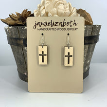 Load image into Gallery viewer, Classic Cross Cutout Earrings
