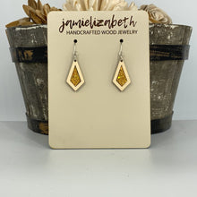 Load image into Gallery viewer, Gold Shattered Glass Earrings or Necklace (Vault)
