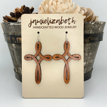 Load image into Gallery viewer, Infinity Cross - Earrings or Necklace
