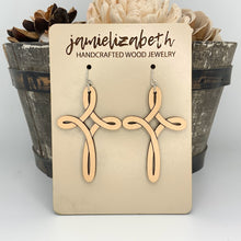 Load image into Gallery viewer, Infinity Cross - Earrings or Necklace
