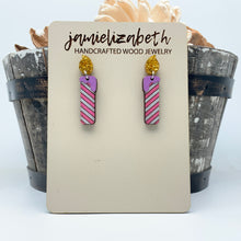 Load image into Gallery viewer, Birthday Candle Earrings!
