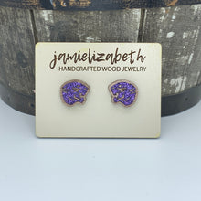 Load image into Gallery viewer, Panther Pride - Earrings or Necklace
