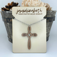 Load image into Gallery viewer, Infinity Cross - Earrings or Necklace
