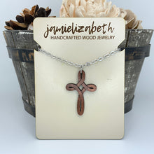 Load image into Gallery viewer, Infinity Cross - Earrings or Necklace
