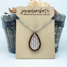 Load image into Gallery viewer, Baseball Acrylic Teardrops - Earrings or Necklace
