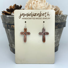 Load image into Gallery viewer, Infinity Cross - Earrings or Necklace
