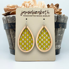 Load image into Gallery viewer, Softball Acrylic Teardrops - Earrings or Necklace
