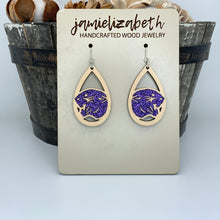 Load image into Gallery viewer, Panther Pride - Earrings or Necklace
