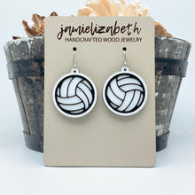 Load image into Gallery viewer, Bump-Set-Spike - Volleyball Earrings
