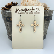 Load image into Gallery viewer, Infinity Cross - Earrings or Necklace
