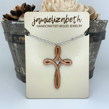 Load image into Gallery viewer, Infinity Cross - Earrings or Necklace
