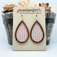 Load image into Gallery viewer, Baseball Acrylic Teardrops - Earrings or Necklace
