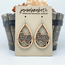 Load image into Gallery viewer, Texas Leopard Acrylic/Wood -  Earrings and Studs *Vault
