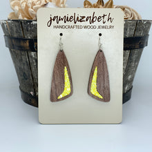 Load image into Gallery viewer, Ray of Sunshine Yellow Glitter Earrings and Necklace     *Vault
