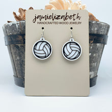 Load image into Gallery viewer, Bump-Set-Spike - Volleyball Earrings
