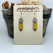 Load image into Gallery viewer, Teacher Pencil Earrings!
