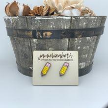 Load image into Gallery viewer, Teacher Pencil Earrings!
