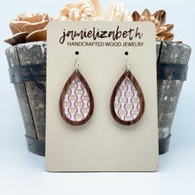 Load image into Gallery viewer, Baseball Acrylic Teardrops - Earrings or Necklace
