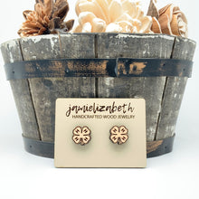 Load image into Gallery viewer, 4H Clover Teardrops &amp; Studs - Earrings
