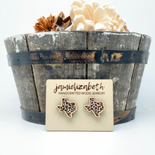 Load image into Gallery viewer, Texas Leopard Acrylic/Wood -  Earrings and Studs *Vault
