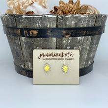 Load image into Gallery viewer, Ray of Sunshine Yellow Glitter Earrings and Necklace     *Vault
