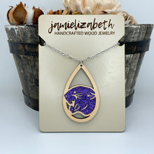 Load image into Gallery viewer, Panther Pride - Earrings or Necklace
